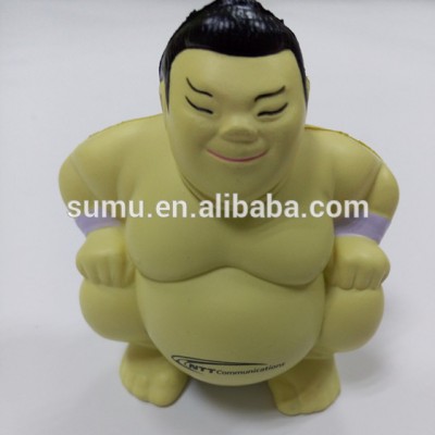 Cartoon Human Shape Wholesale High Quality Custom Squishy Kawaii Foam Toys Stress Relief Balls