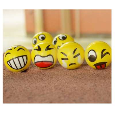 New Arrival Custom Soft Beautiful Smiley Face Pu Custom Stress Ball